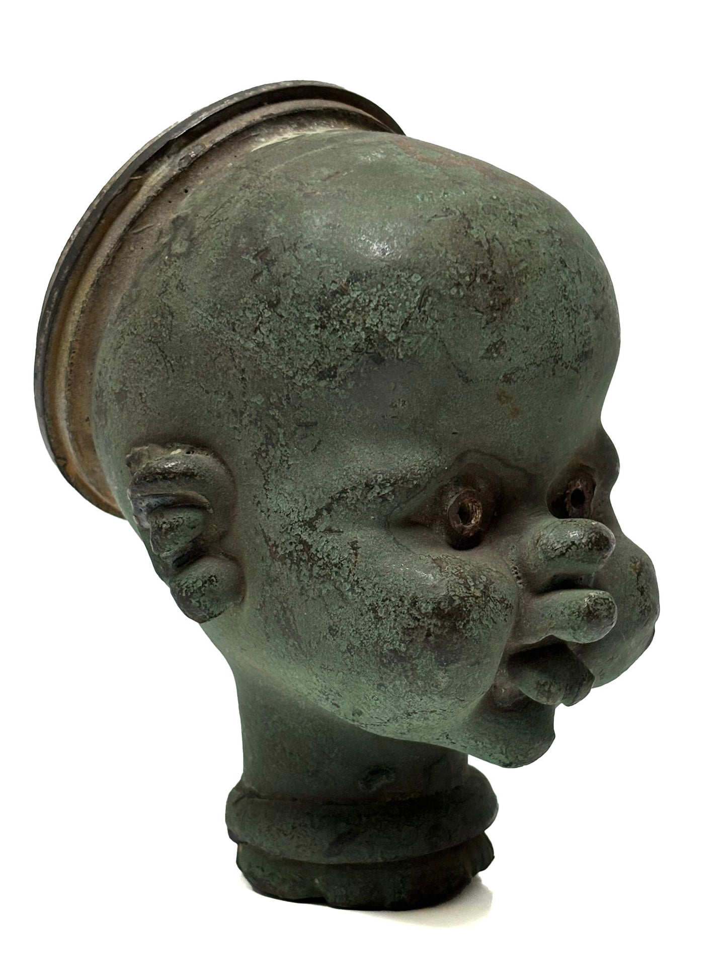 3x Rare Antique Casting Molds for Doll Heads - 20cm
