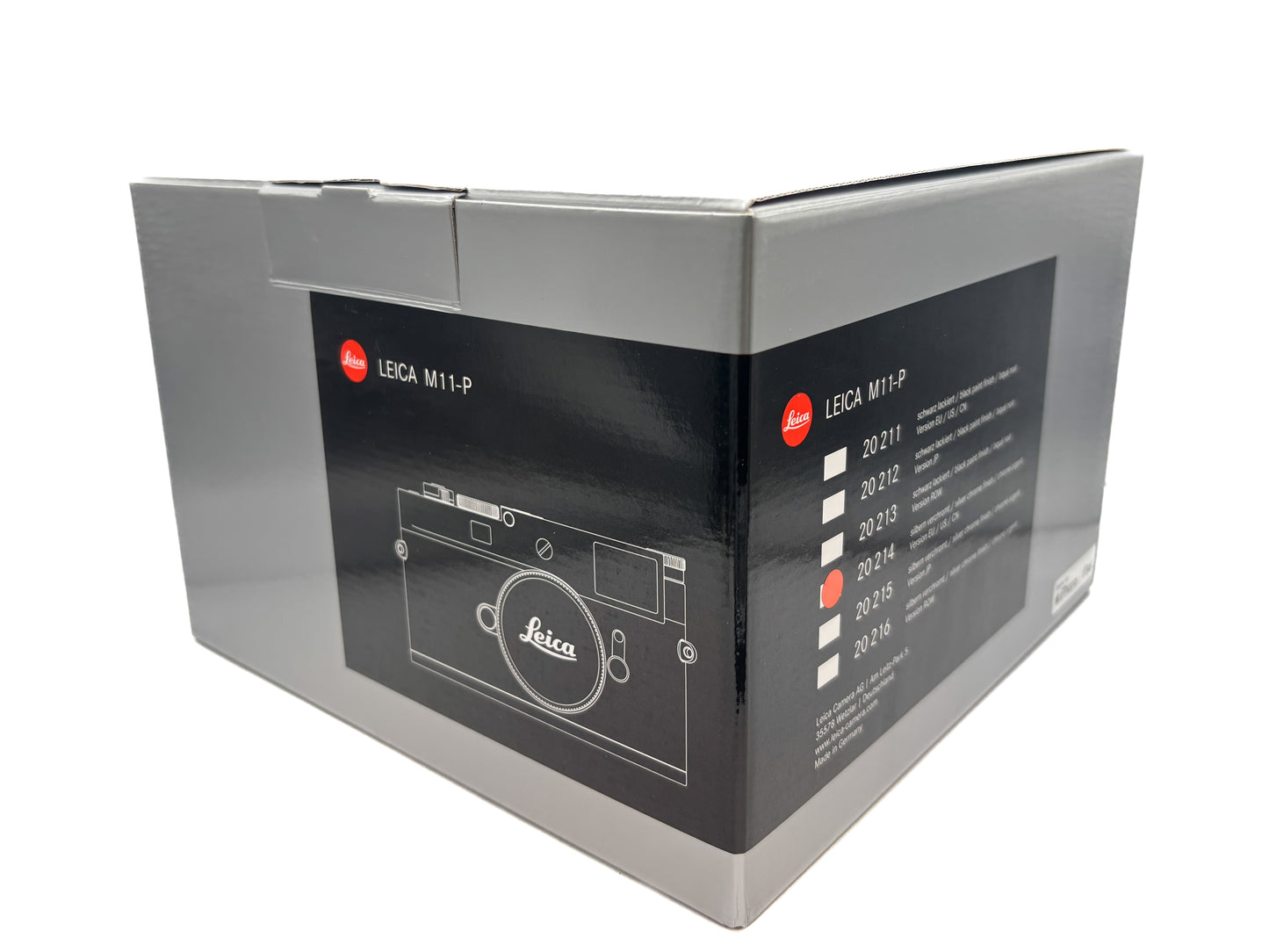 Leica M11-P, silver chrome 20214 + spare battery