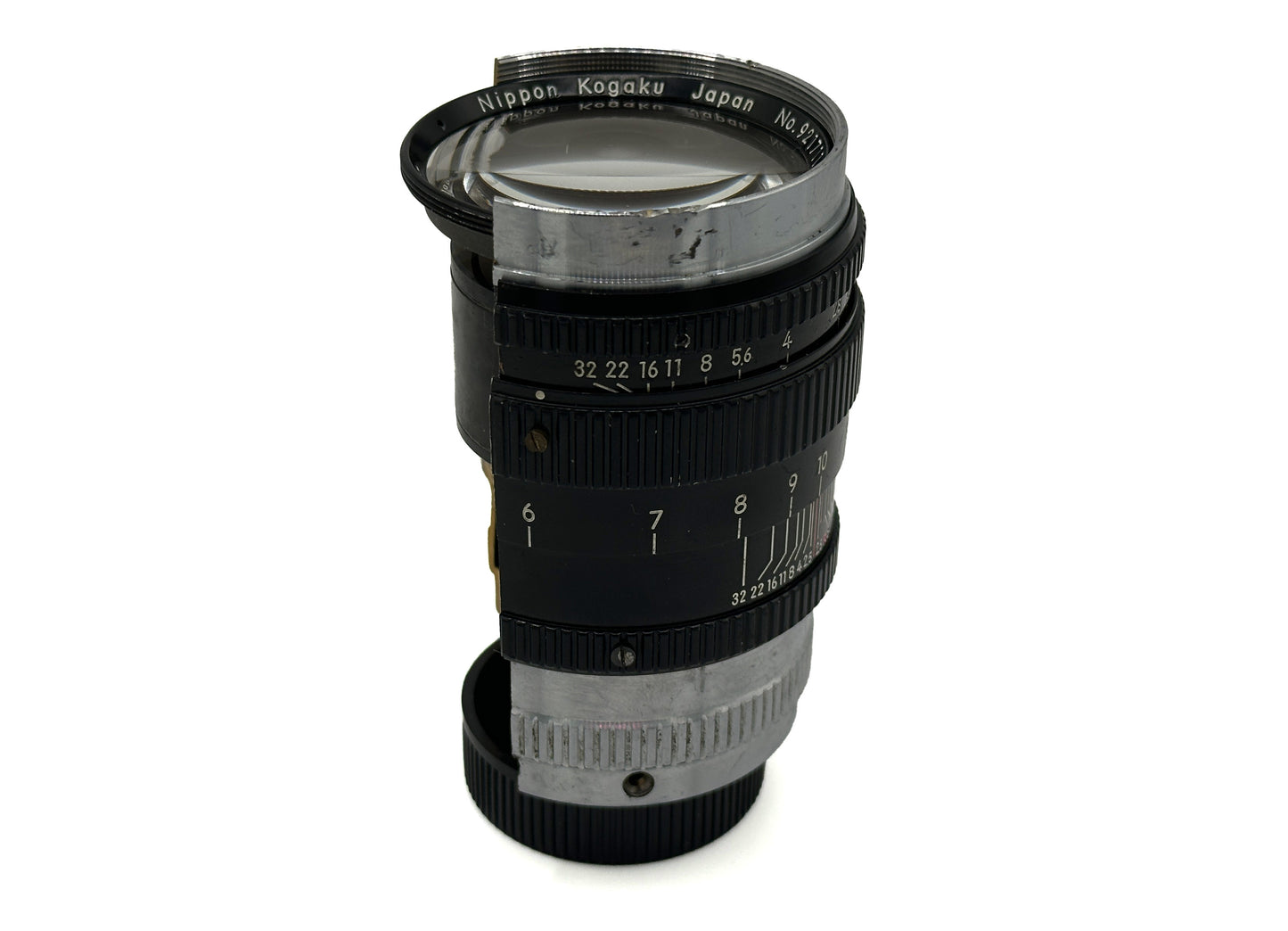 Nippon Nikkor-P 1:2.5/10.5cm cutaway model