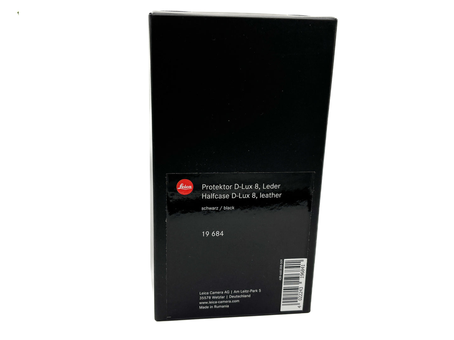 Leica Protector D-Lux 8, black leather 19684