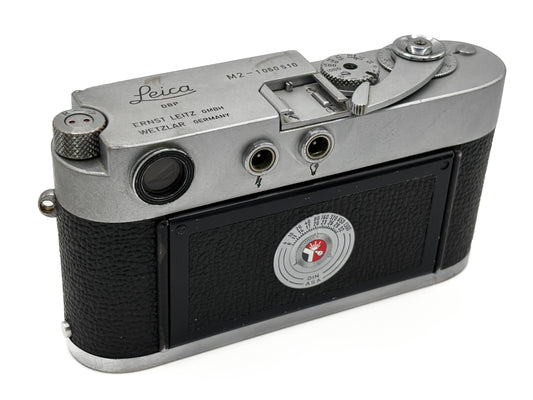 Leica M2, silbern verchromt