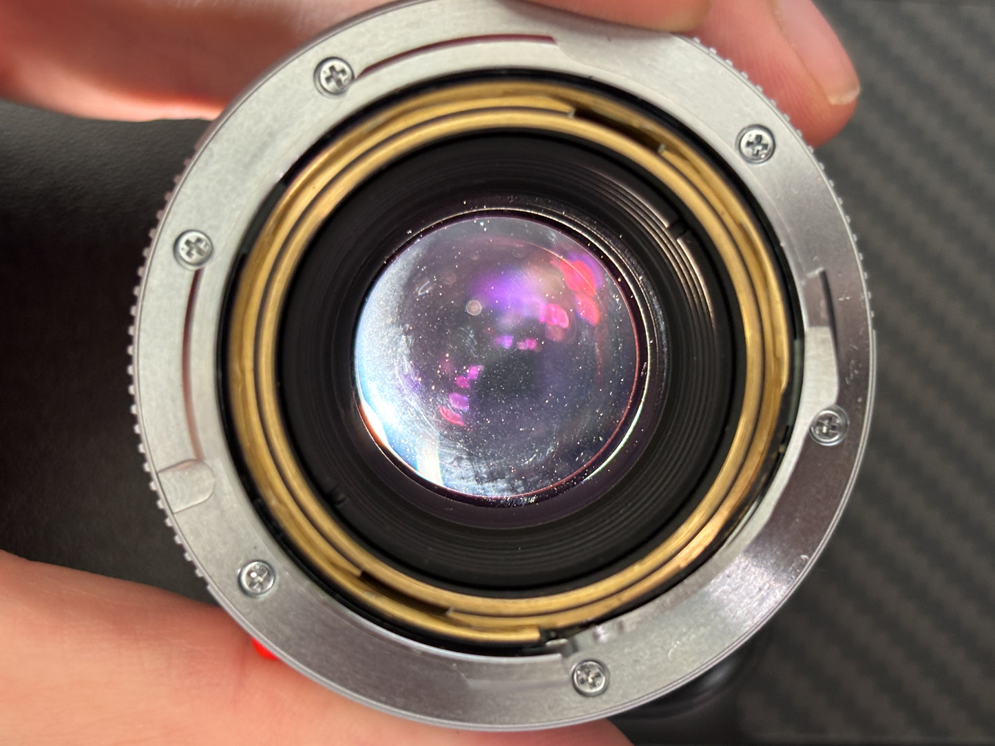 Leica Summicron-M 1:2/50mm silbern verchromt 11816 mit OVP und Papieren