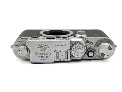 Leica IIIc auf IIIf Umbau mit Filmspule