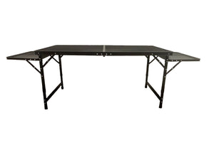 TopToll Alu Gartentisch Zusammklappbar 176x60x70cm schwarz