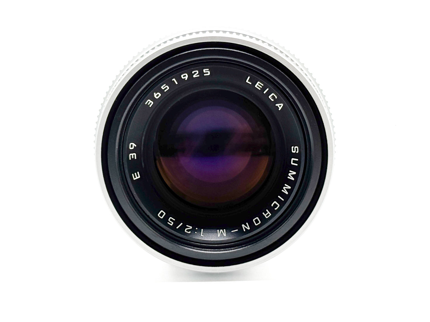 Leica Summicron-M 1:2/50mm silbern verchromt 11816 mit OVP und Papieren