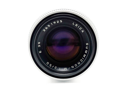 Leica Summicron-M 1:2/50mm silbern verchromt 11816 mit OVP und Papieren