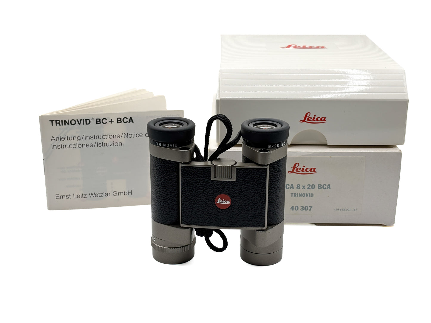 Leica Trinovid 8x20 BC Titan mit Verpackung