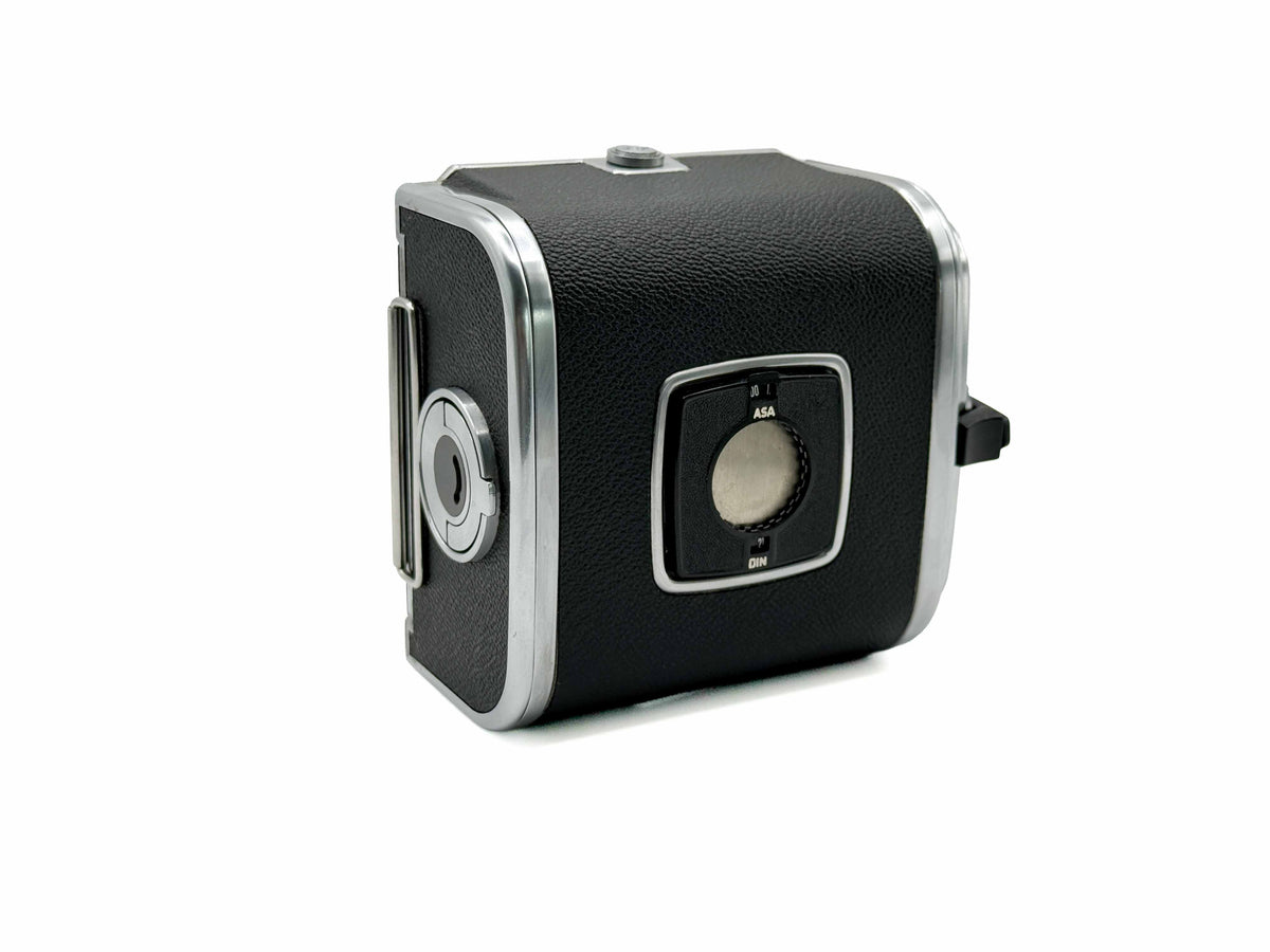 Hasselblad 500C/M silber mit A12 Magazin Mittelformat Analogkamera