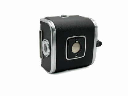 Hasselblad 500C/M silber mit A12 Magazin Mittelformat Analogkamera