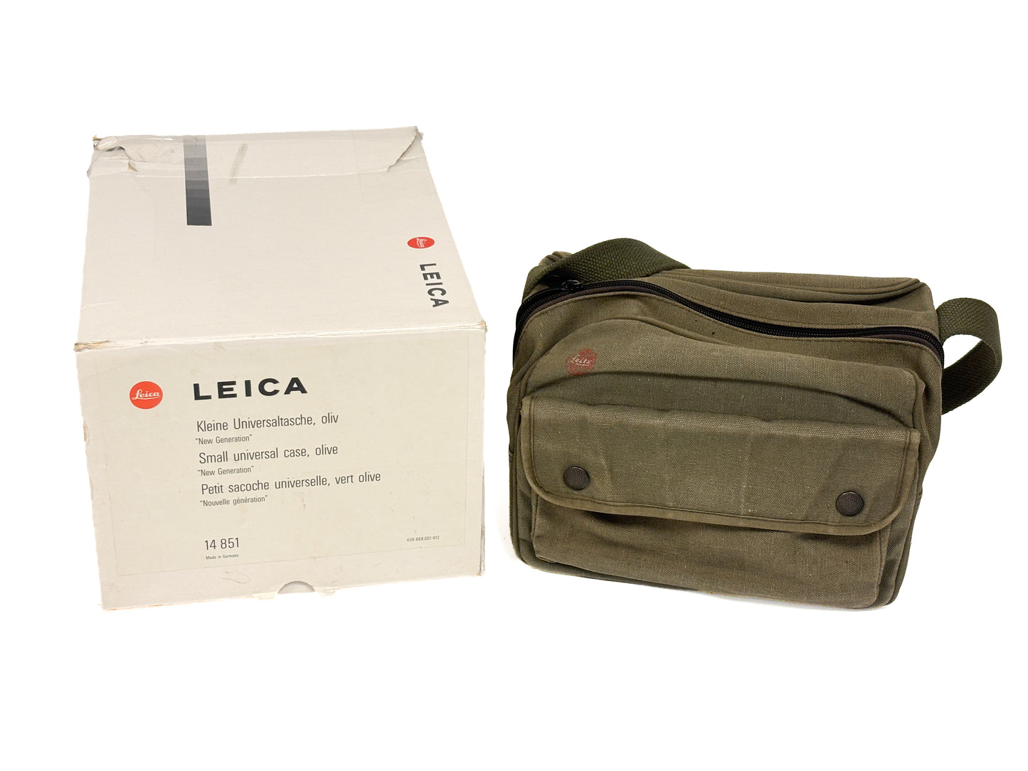 Leica Kleine Universaltasche Systemtasche Olive 14851 "New Generation"