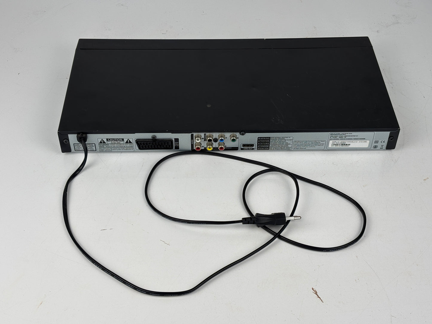 Samsung DVD-C550/EDC Player Reproduktion ohne Fernbedienung