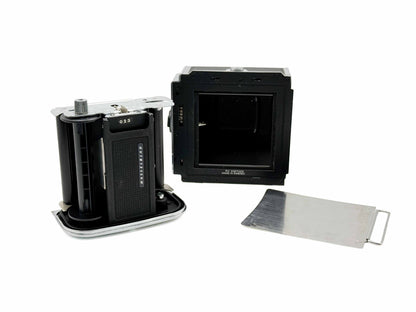 Hasselblad 500C/M silber mit A12 Magazin Mittelformat Analogkamera