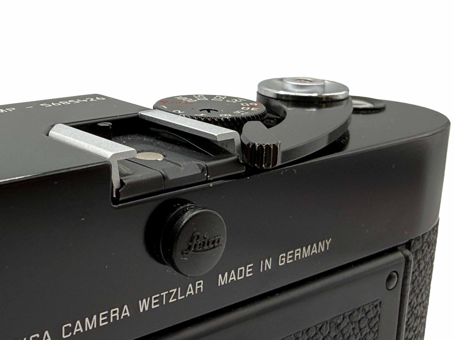 Leica MP 0.72, schwarz lackiert Gehäuse 10302