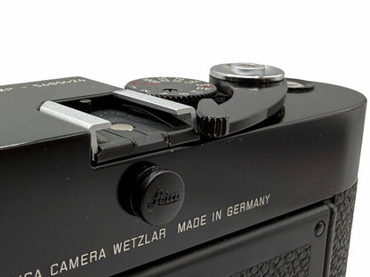 Leica MP 0.72, schwarz lackiert Gehäuse 10302