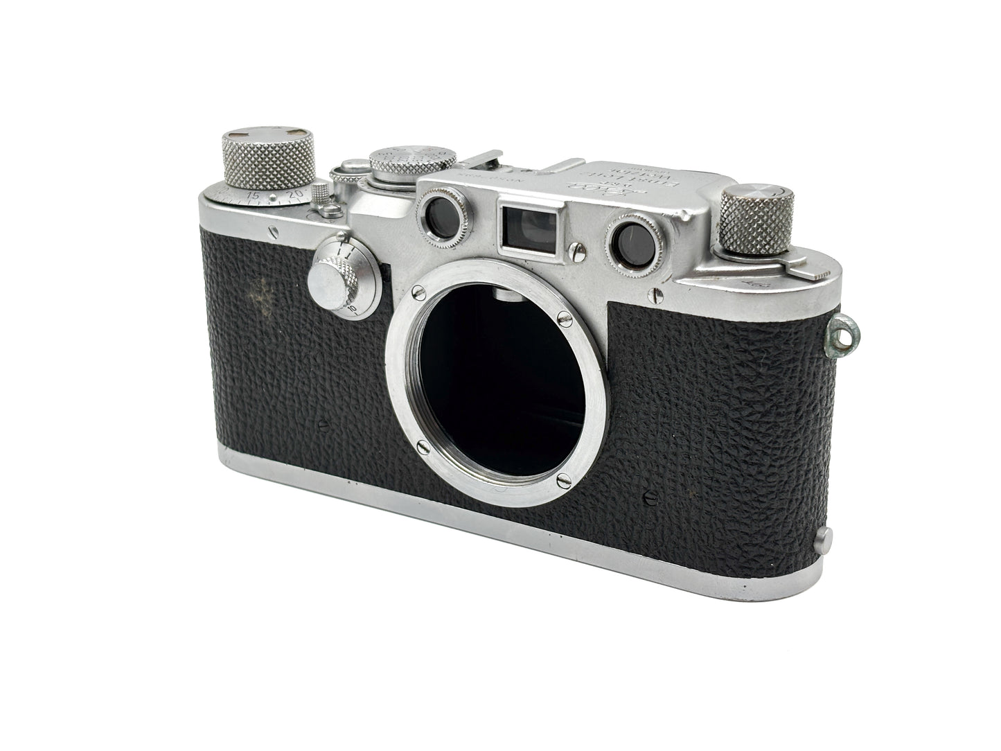 Leica IIIc auf IIIf Umbau mit Filmspule