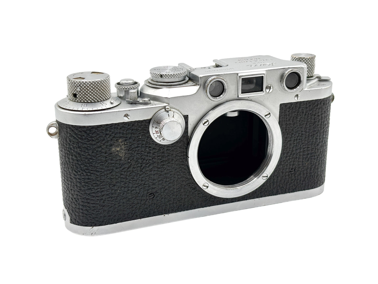 Leica IIIc auf IIIf Umbau mit Filmspule