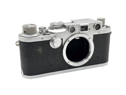Leica IIIc auf IIIf Umbau mit Filmspule