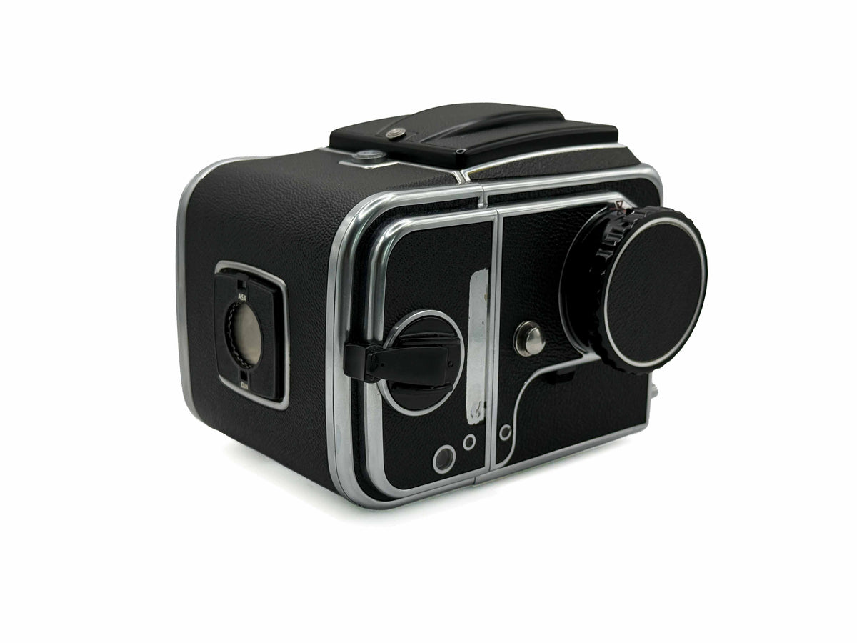 Hasselblad 500C/M silber mit A12 Magazin Mittelformat Analogkamera