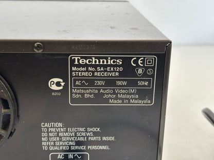 Technics AV Control Stereo Receiver SA-EX120 ohne Fernbedienung