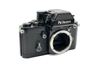 Nikon F2 Gehäuse, schwarz lackiert