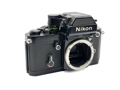 Nikon F2 Gehäuse, schwarz lackiert