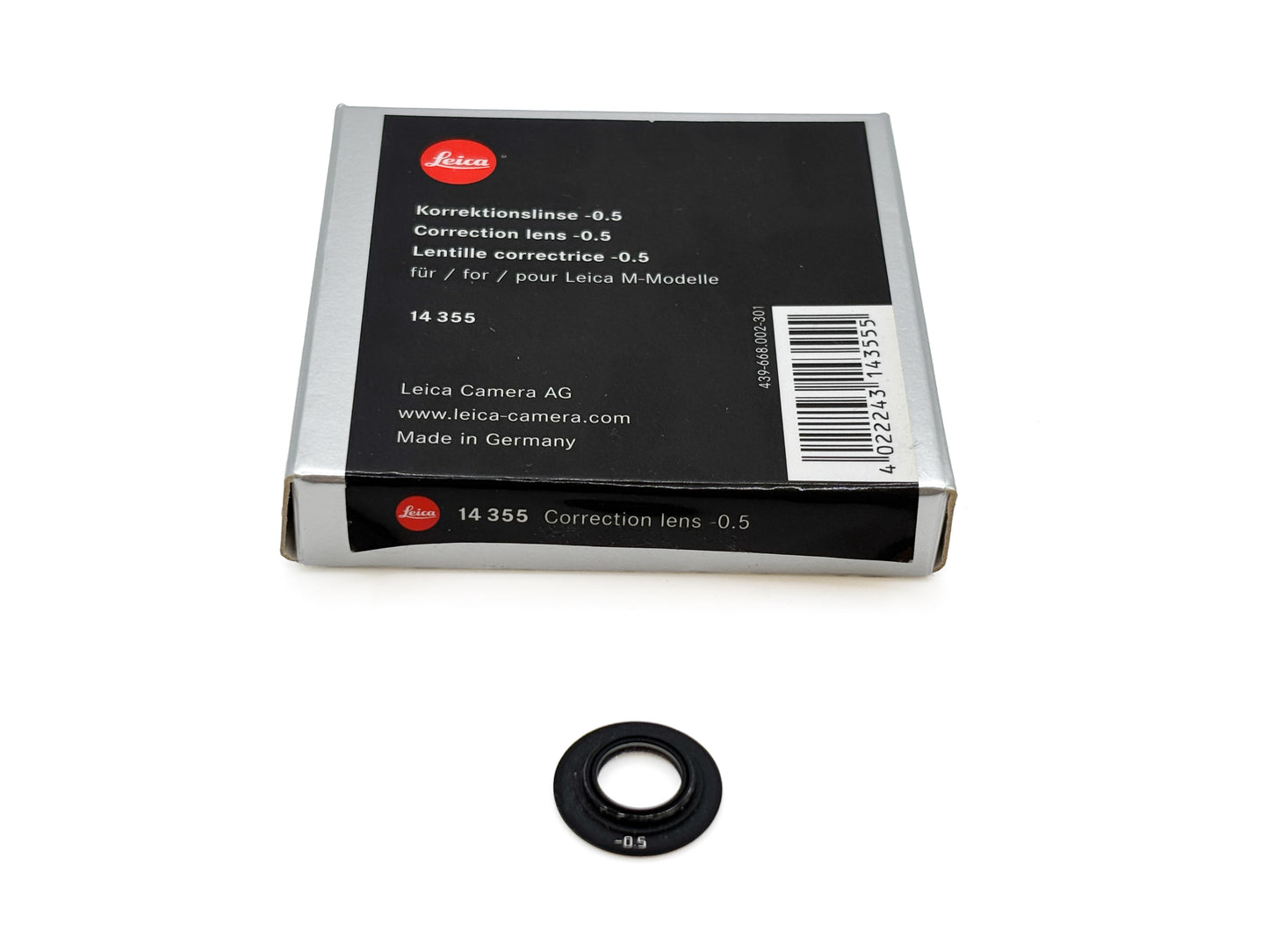 Leica Korrektionsline -0.5 14355 guter Zustand mit Verpackung