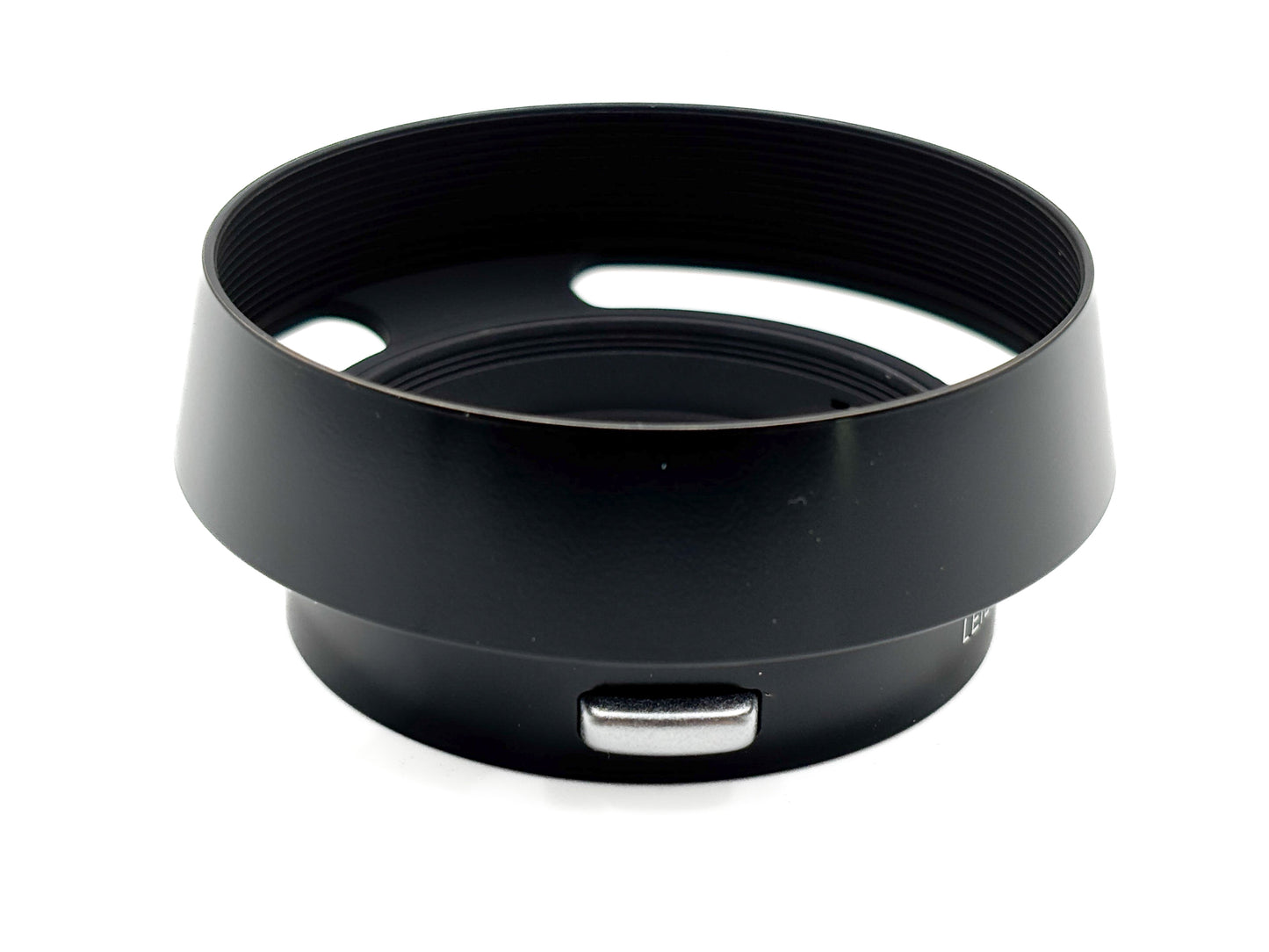 Leica Gegenlichtblende 1,4/50mm schwarz lackiert Neuauflage