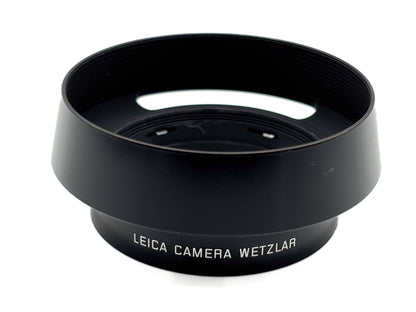 Leica Gegenlichtblende 1,4/50mm schwarz lackiert Neuauflage