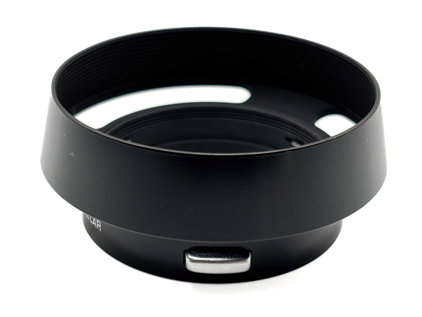 Leica Gegenlichtblende 1,4/50mm schwarz lackiert Neuauflage