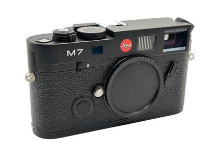 Leica M7 0.72 Gehäuse, schwarz verchromt 10503 Top Zustand