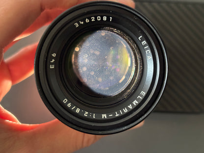 Leica Elmarit-M 2,8/90mm E46 schwarz 11807