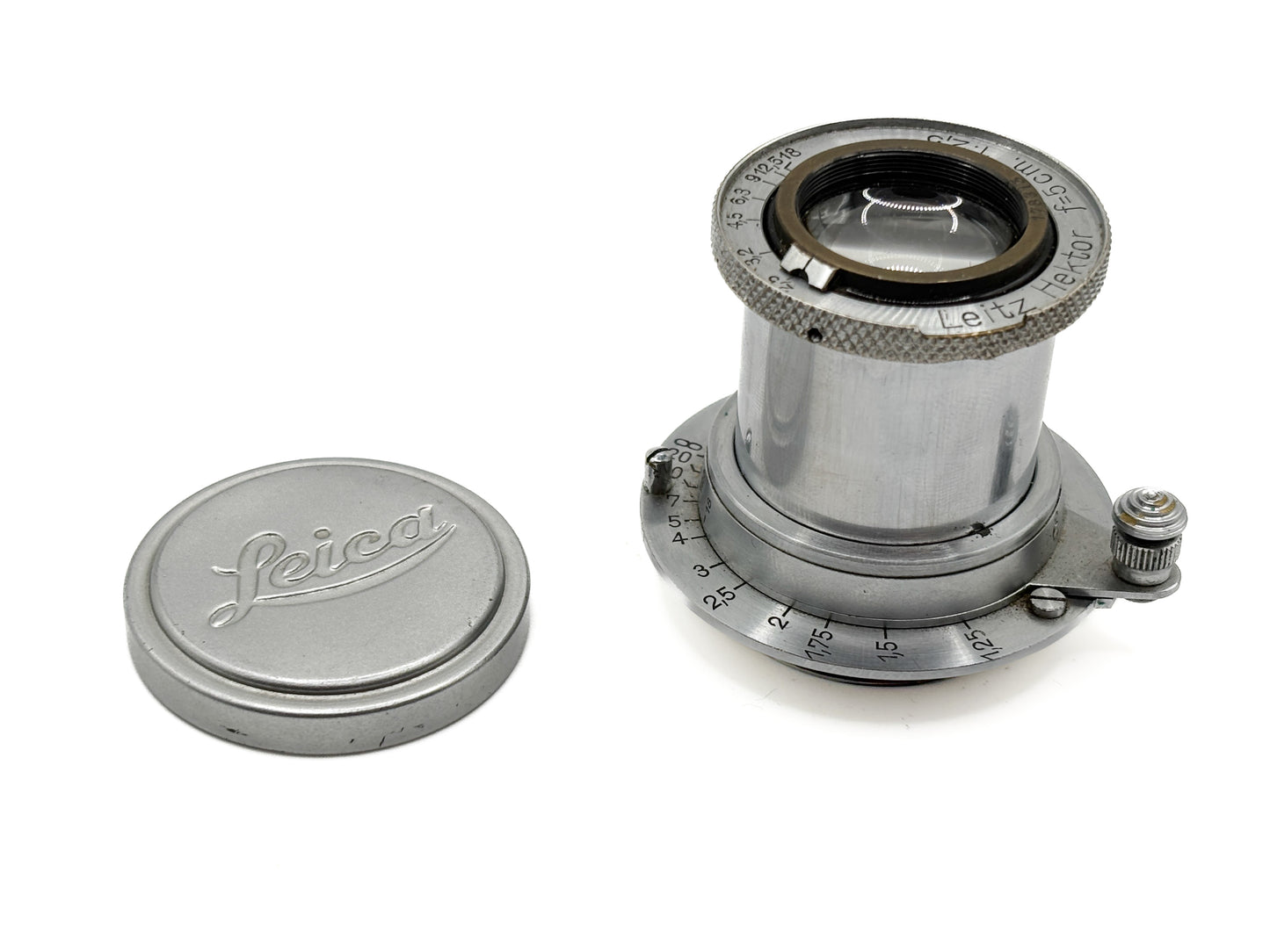 Leica Hektor 1:2,5/5cm chrom M39