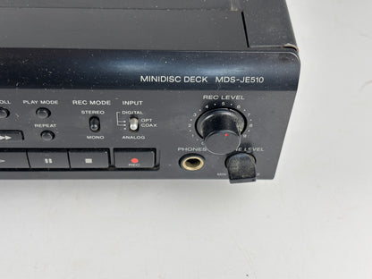 Sony MDS-JE510 Mini Disc Deck Recorder ohne Fernbedienung Gebraucht