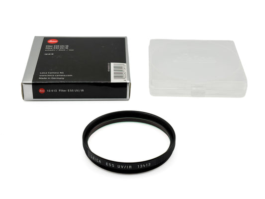 Leica UV/IR Filter E55 13413 schwarz