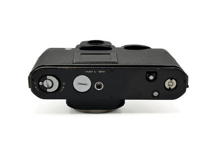 Nikon F2 Gehäuse, schwarz lackiert