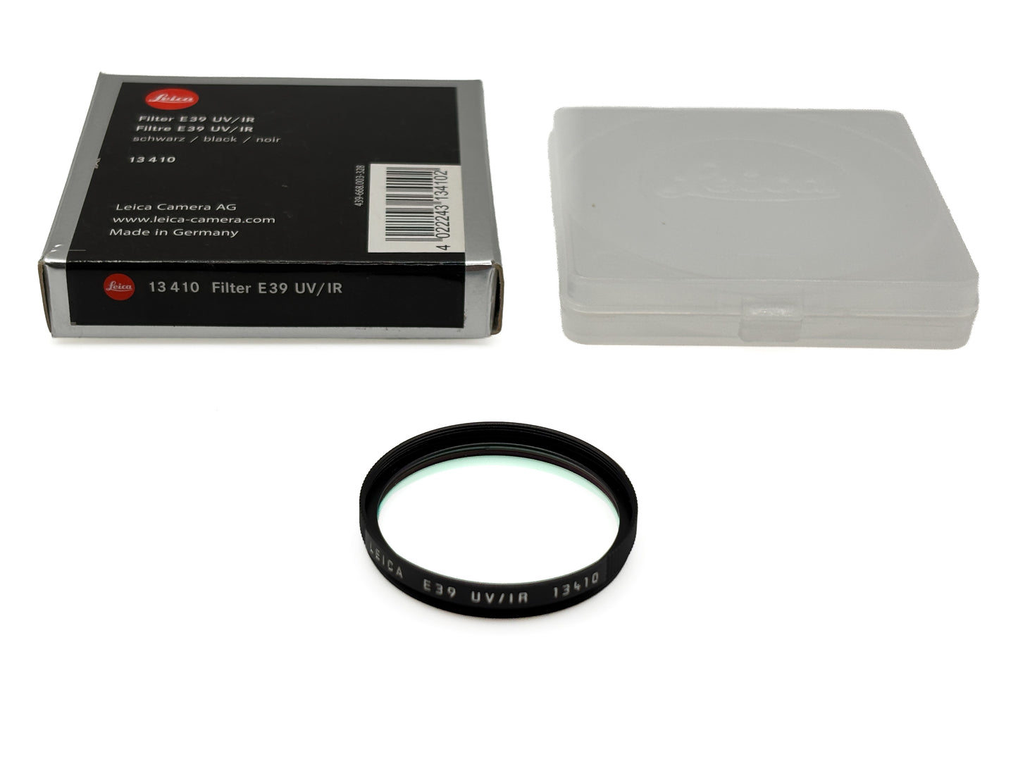 Leica UV/IR Filter E39 13410 schwarz