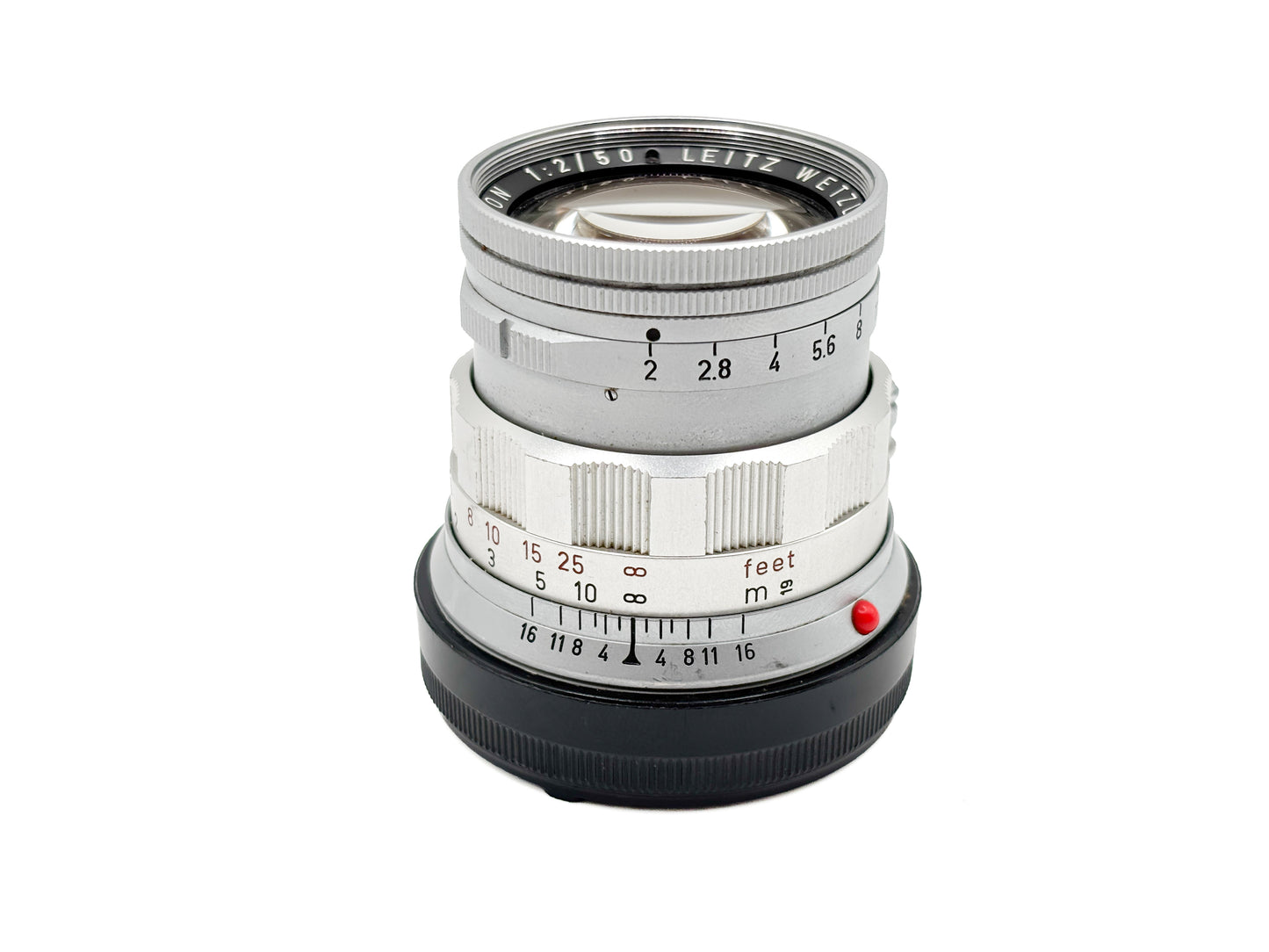 Leica Summicron-M 2/50mm Rigid 11118 silber