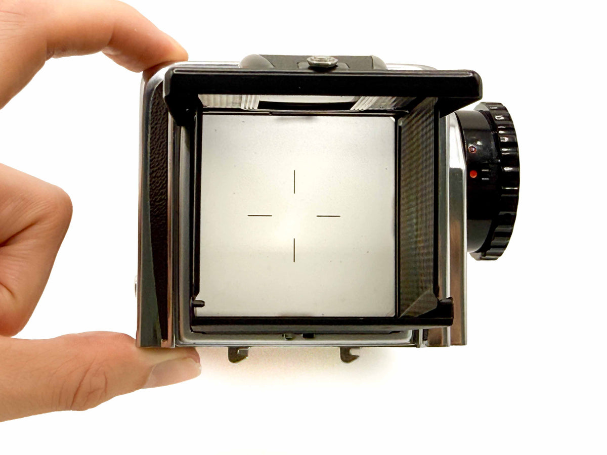 Hasselblad 500C/M silber mit A12 Magazin Mittelformat Analogkamera