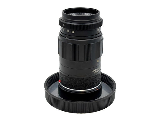 Leica Elmarit-M 1:2,8/90mm schwarz "frühe Version"