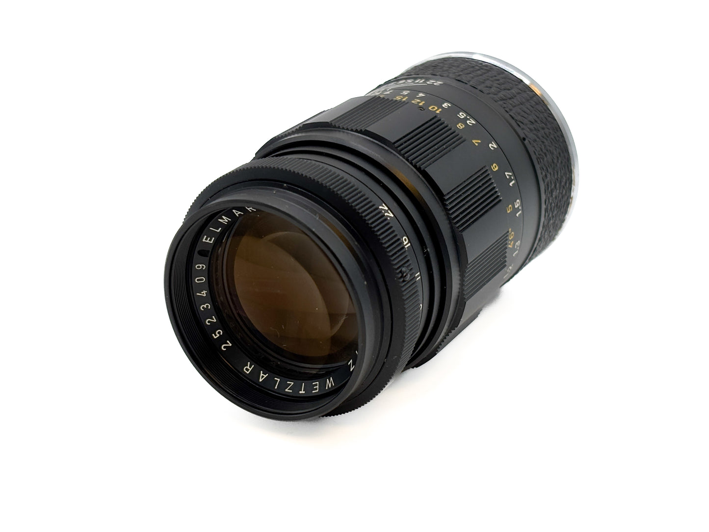 Leica Elmarit-M 1:2,8/90mm schwarz "frühe Version"