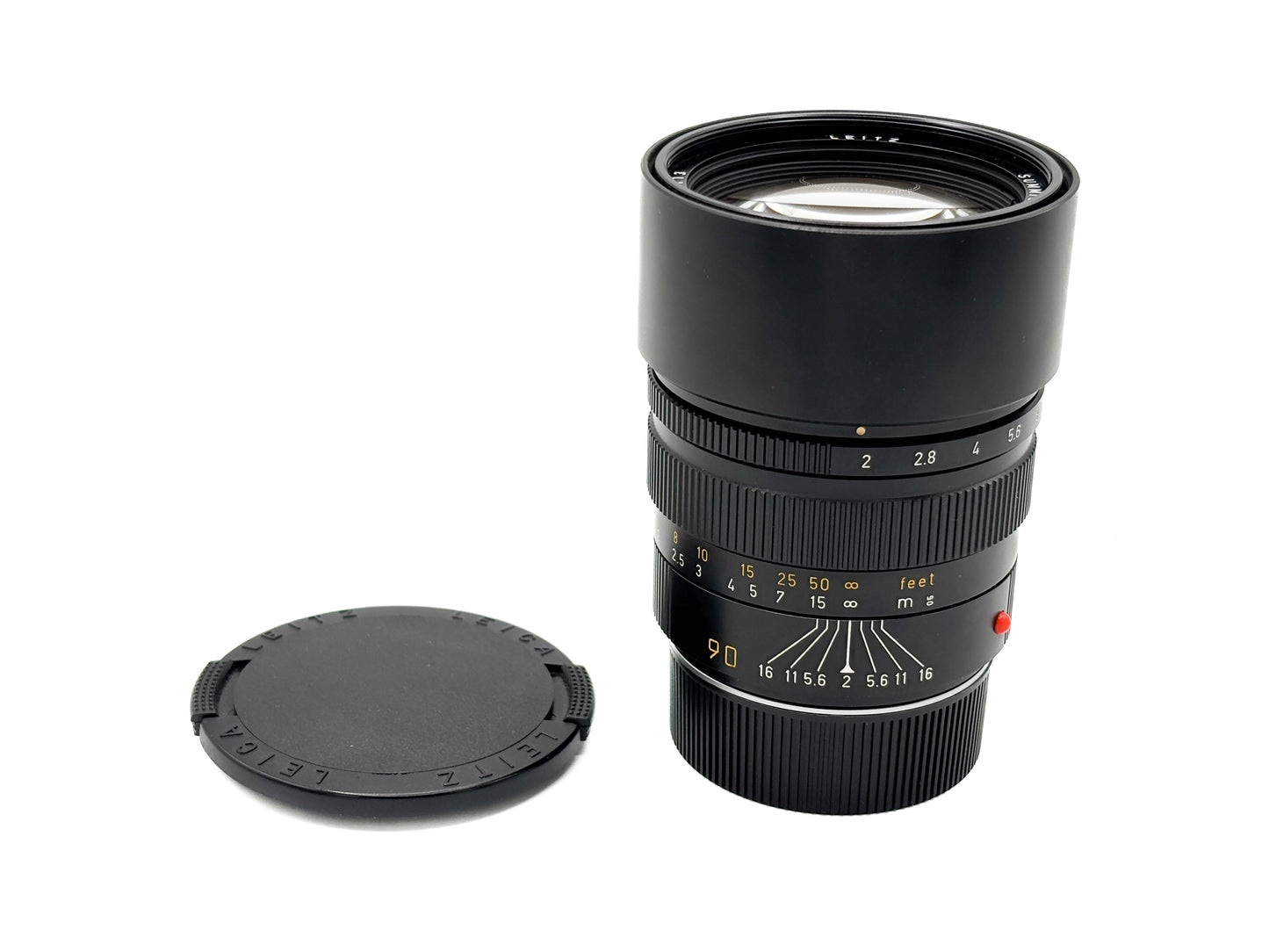 Leica Summicron-M 1:2/90mm pre-ASPH. Schwarz E55 11136