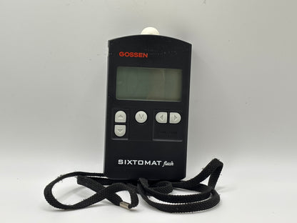 Gossen Sixtomat Flash Belichtungsmesser mit Verpackung
