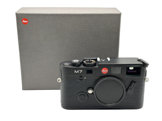 Leica M7 0.72 Gehäuse, schwarz verchromt 10503 Top Zustand