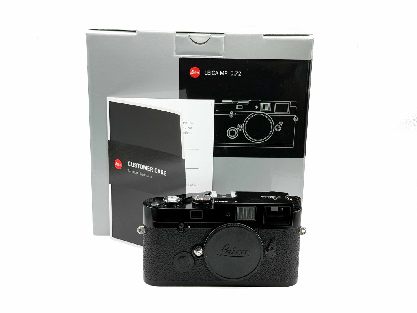 Leica MP 0.72, schwarz lackiert Gehäuse 10302