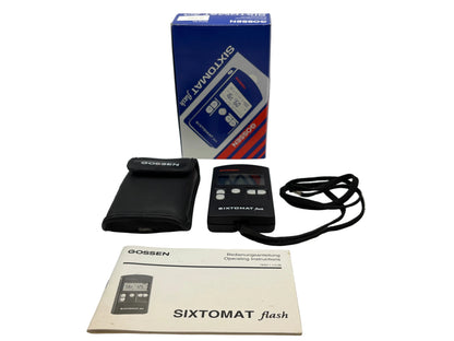 Gossen Sixtomat Flash Belichtungsmesser mit Verpackung
