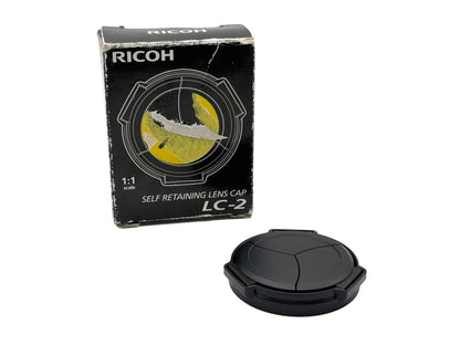 Ricoh LC-2 Self Retaining lens Cap schwarz