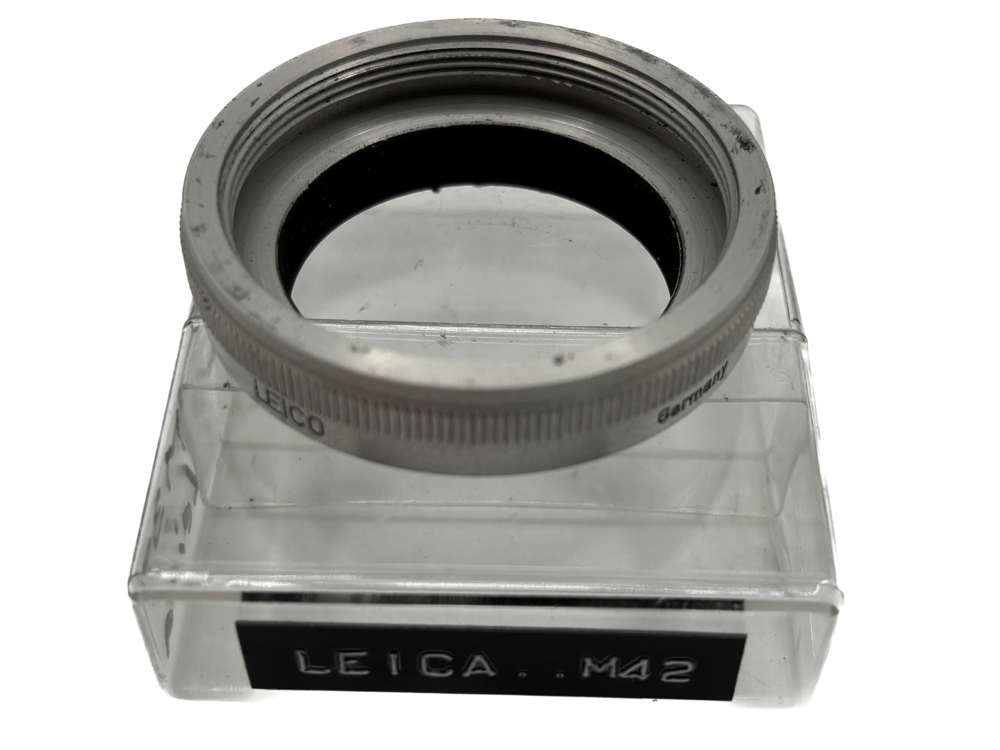 7 Teiliges Zubehör Set. Deckel, Adapter, Leica Vorsatzlinsen, Gegenlichtblende Gemischt