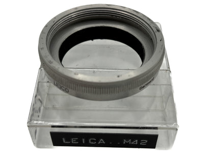 7 Teiliges Zubehör Set. Deckel, Adapter, Leica Vorsatzlinsen, Gegenlichtblende Gemischt
