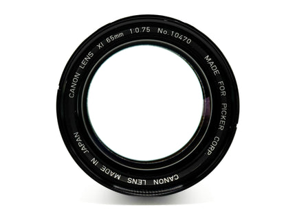 Canon Lens XI 1:0.75/65mm made for Picker Corp.