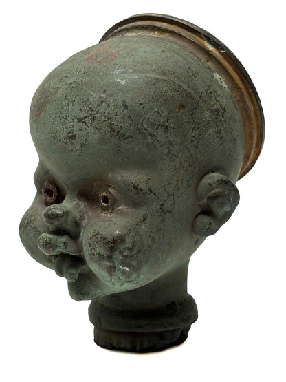 3x Rare Antique Casting Molds for Doll Heads - 20cm